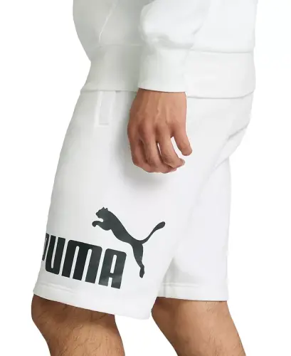 Men's Logo Drawstring Shorts - White - 2