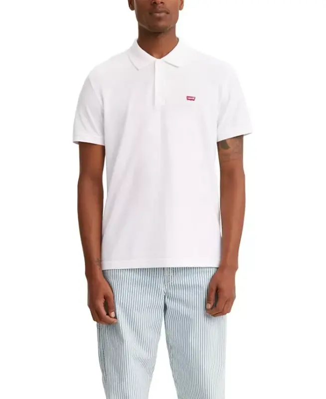 Men's Housemark Regular-Fit Polo Shirt - White - 1