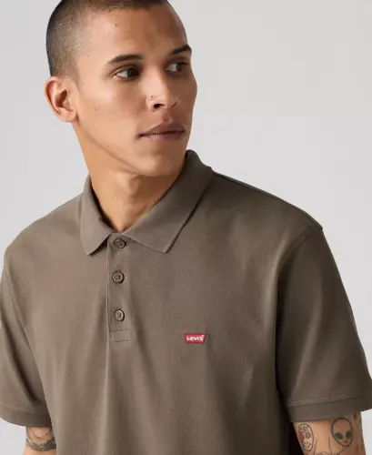 Men's Housemark Regular-Fit Polo Shirt - Khaki Green - 3