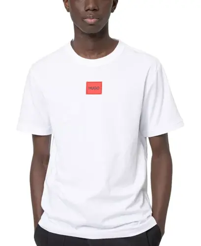 Men's Logo Patch T-Shirt - White 