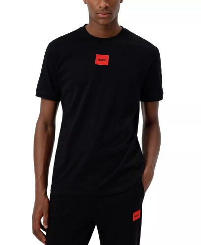 Men's Logo Patch T-Shirt - Black - 4