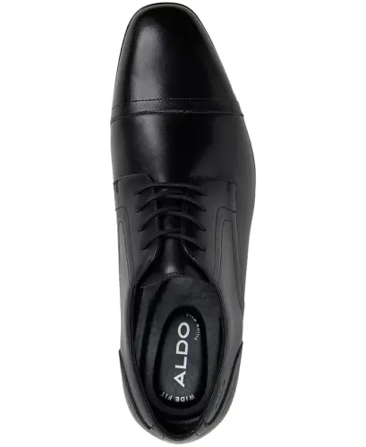Men's Luigi Leather Derby Lace Up Dress Shoe - Black - ALDO (1)