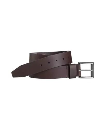 Men's Roller Buckle Belt - Brown - 1