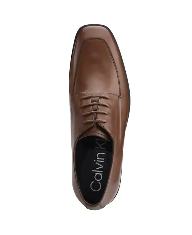 Men's Malley Lace-Up Dress Oxford - Light Natural Leather - 4