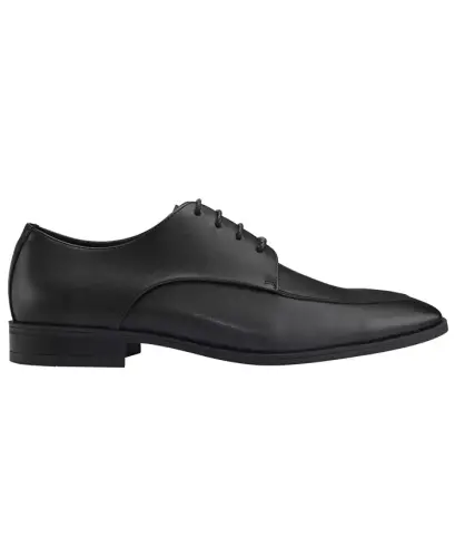 Men's Malley Lace-Up Dress Oxford - Black Leather - CALVIN KLEIN (1)