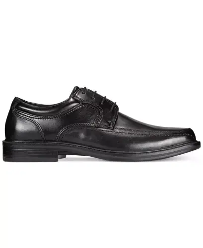 Men's Manvel Faux Leather Oxfords - Black - 2