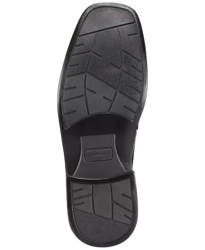 Men's Manvel Faux Leather Oxfords - Black - 3