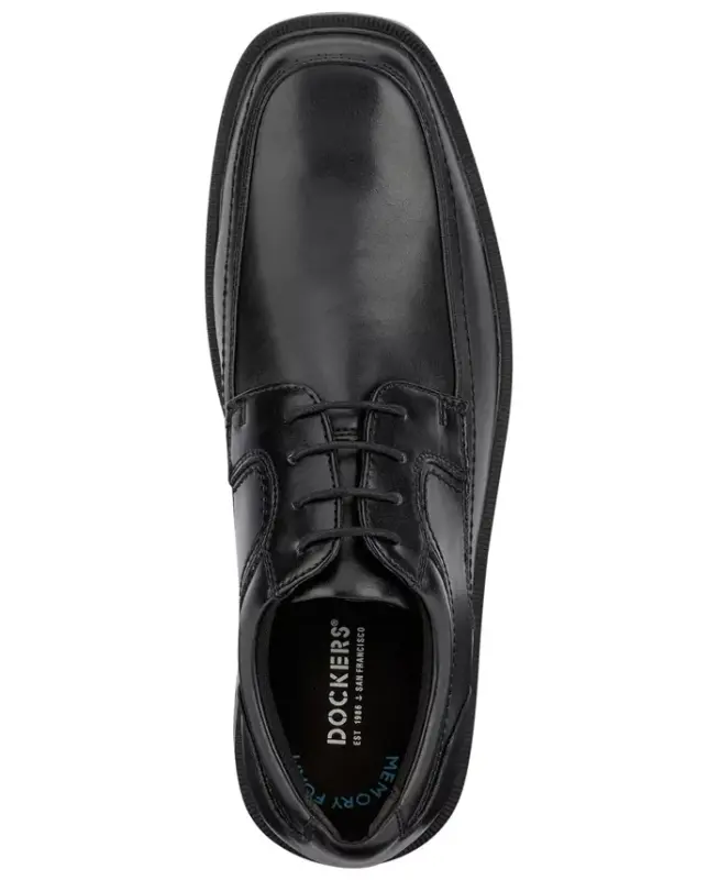 Men's Manvel Faux Leather Oxfords - Black - 6
