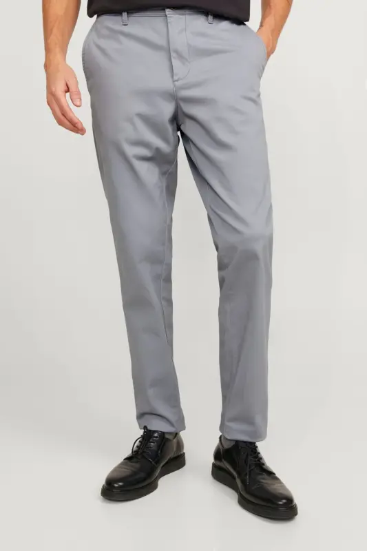 Erkek Marco Bowie Chino Pantolon - Gri - 1