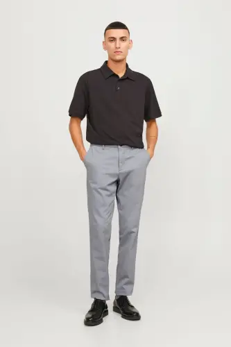 Erkek Marco Bowie Chino Pantolon - Gri - 3
