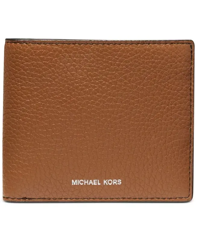 Men's Mason Leather Wallet - Luggage - MICHAEL KORS