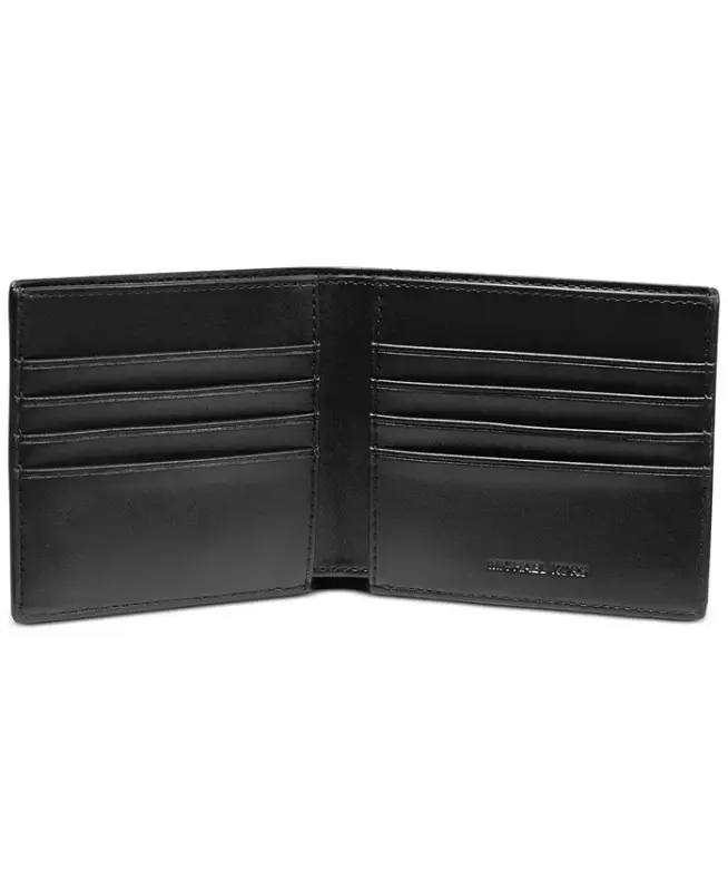 Men's Mason Leather Wallet - Black - 2