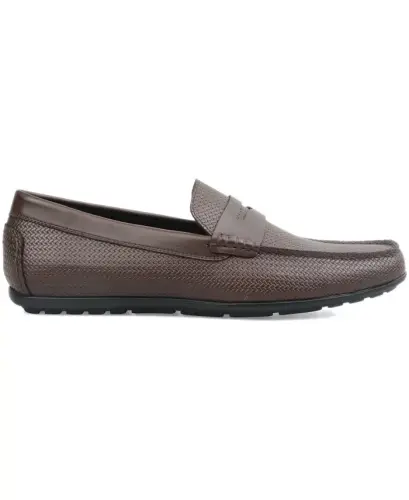 Men's Masonn Slip-On Penny Driving Loafers, Exclusively at Modazone - Classic Brown - ALFANI (1)