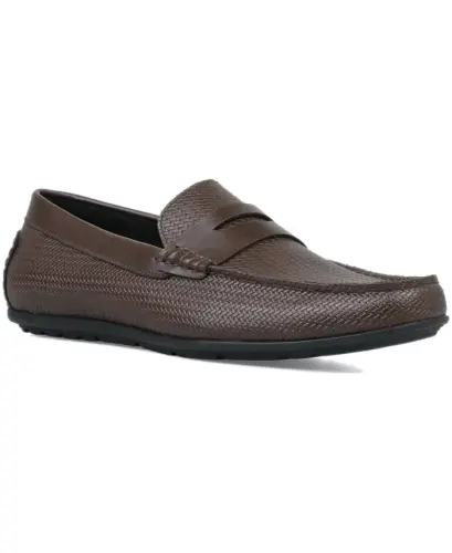 Men's Masonn Slip-On Penny Driving Loafers, Exclusively at Modazone-Classic Brown 