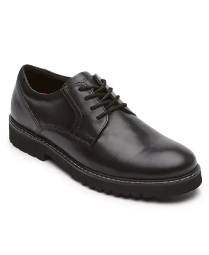 Men's Maverick Plain Toe Oxford Shoes - Black 