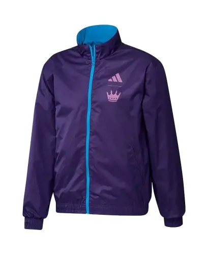 Men's Blue, Purple Charlotte FC 2023 On-Field Anthem Full-Zip Reversible Team Jacket - Blue, Purple - 5
