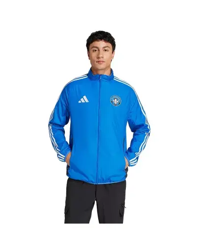 Men's Blue/Light Blue CF Montreal 2025 Anthem Reversible Full-Zip Jacket-Blue, Light Blue - ADIDAS (1)