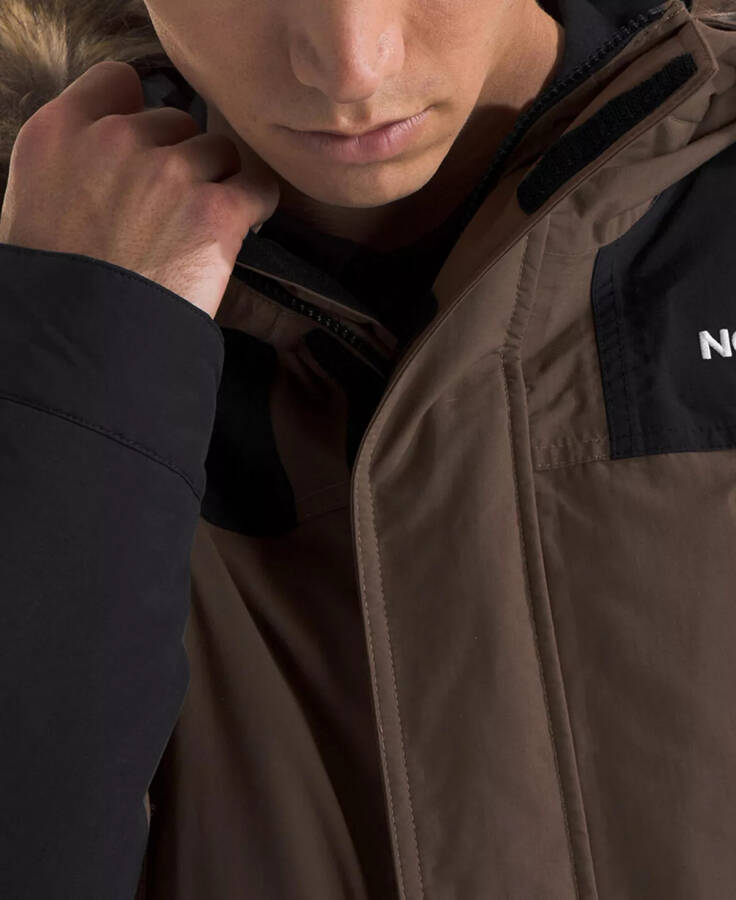 Erkek McMurdo Rahat Fit Su Geçirmez Parka Smokey Brown/tnf Black - 4