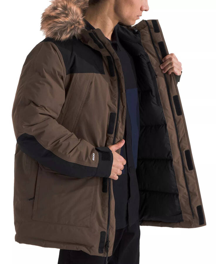 Erkek McMurdo Rahat Fit Su Geçirmez Parka Smokey Brown/tnf Black - 7