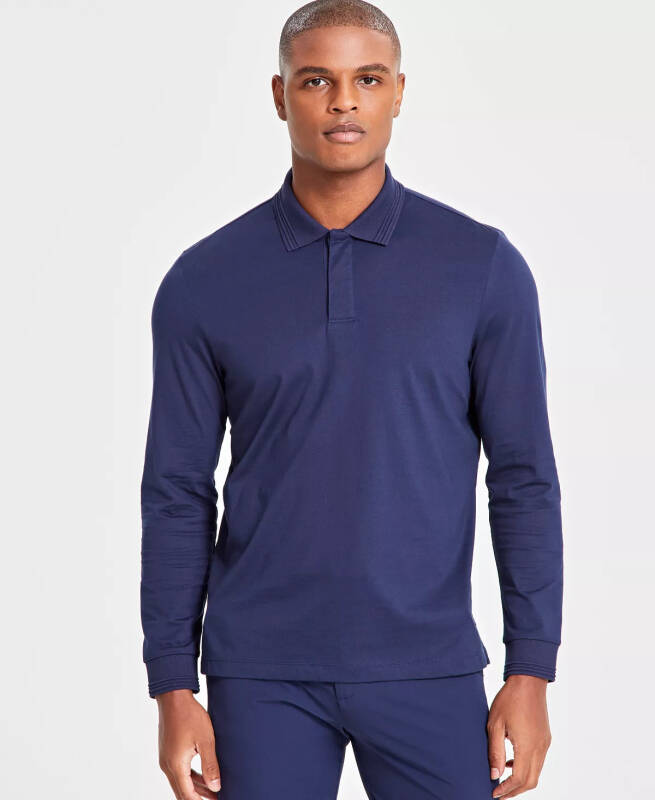 Men's Mercerized Polo Shirt, Created for Modazone - 1