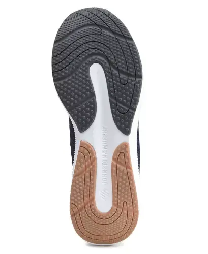 Men's Miles Knit Lace-Up Sneakers - White Knit - 8