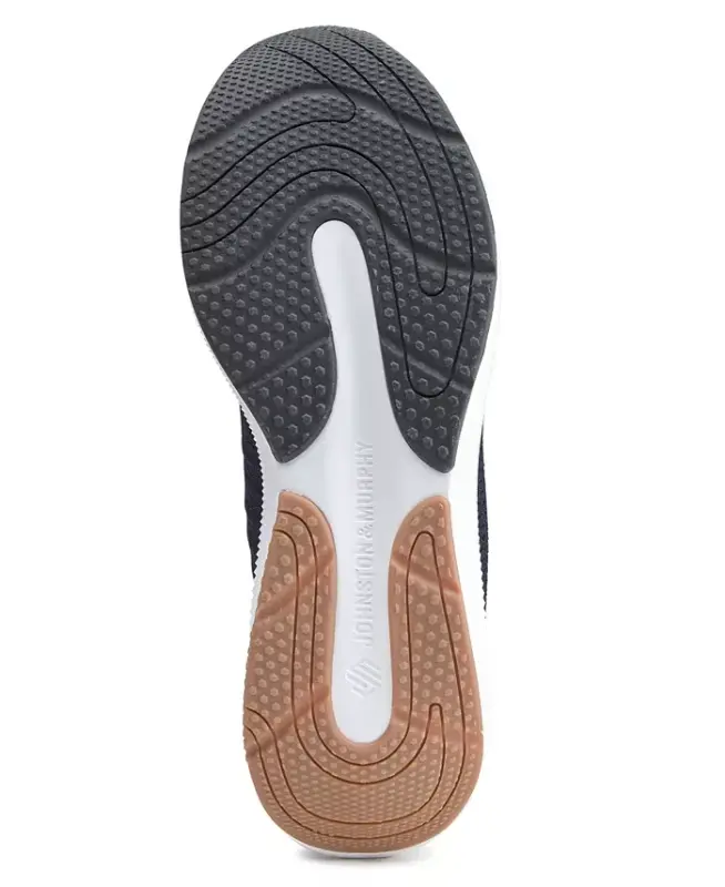 Men's Miles Knit Lace-Up Sneakers - White Knit - 8