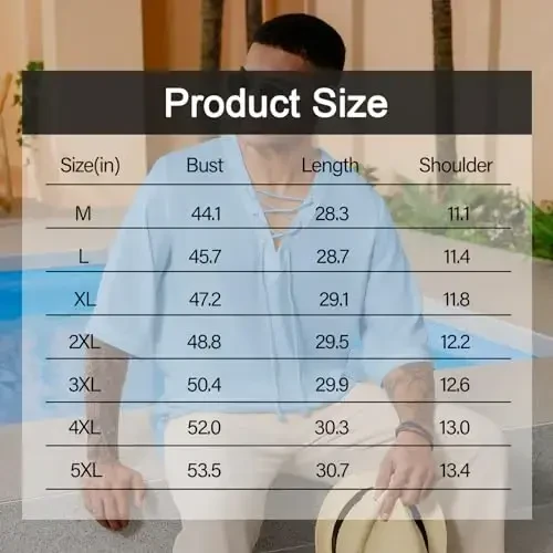 Men's Fashion Shirt Short Sleeve Beach V-Neck Drawstring Printing Yoga African Summer Top - 6