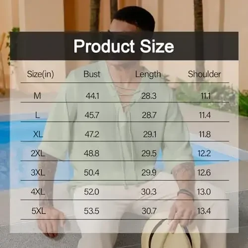 Men's Fashion Shirt Short Sleeve Beach V-Neck Drawstring Printing Yoga African Summer Top - 6