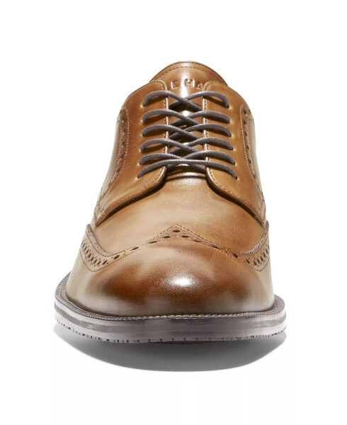 Erkek Modern Essentials Kanat Oxford Ayakkabılar British Tan - 4