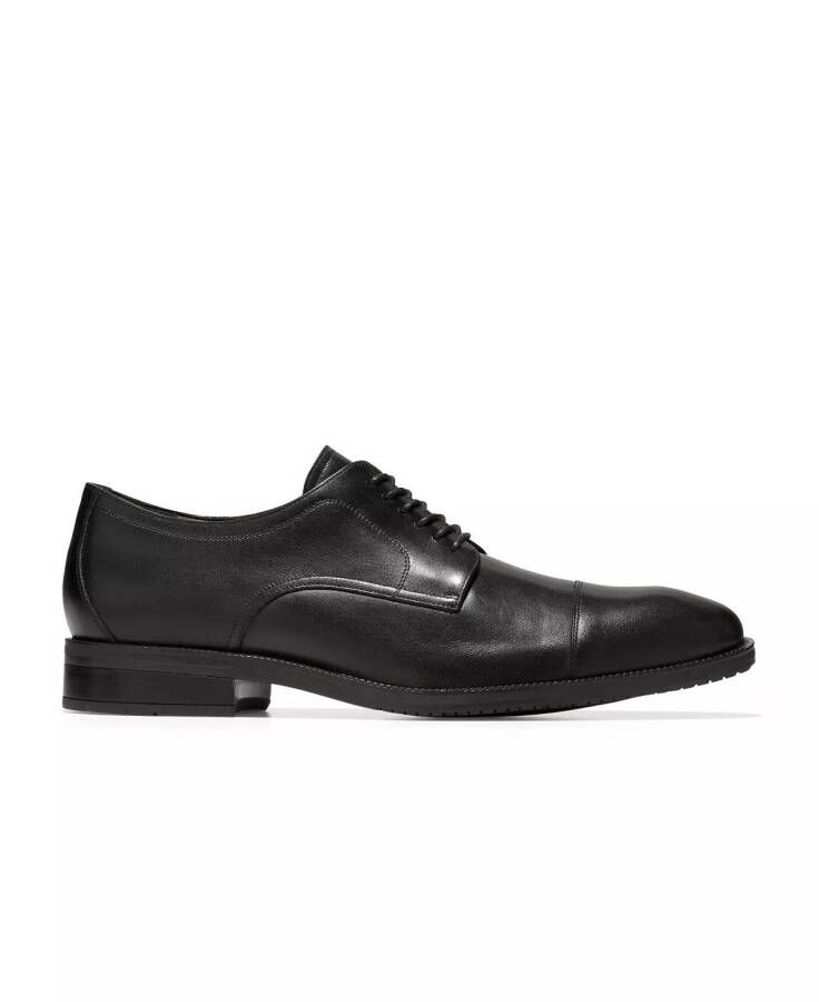 Erkek Modern Essentials Şapka Oxford Ayakkabılar Siyah - 2