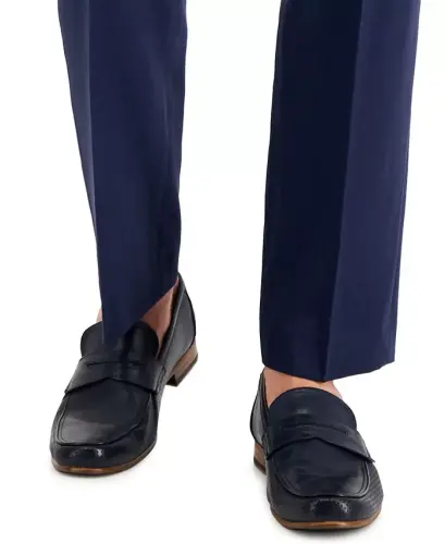 Men's Modern-Fit Stretch Solid Resolution Pants - Indigo - 6