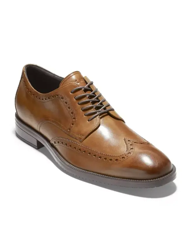 Men's Modern Essentials Wing Oxford Shoes - British Tan - 2