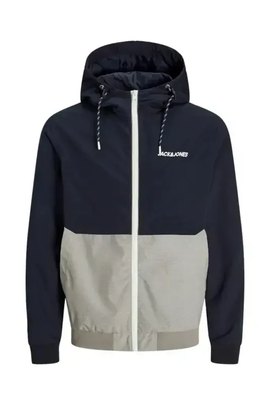 Erkek Mont Lacivert 12200208 Jjerush Hood Bomber-Lacivert - 3