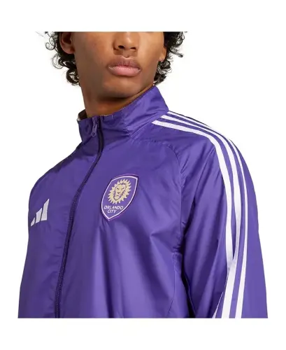 Men's Purple/White Orlando City SC 2025 Anthem Reversible Full-Zip Jacket - Purple, White - 3
