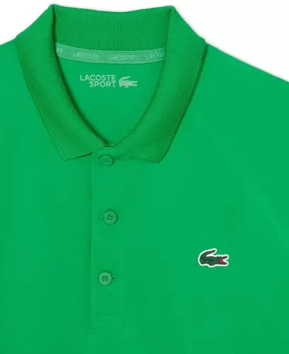 Men's Breathable Run-Resistant Interlock Polo Shirt - LACOSTE (1)