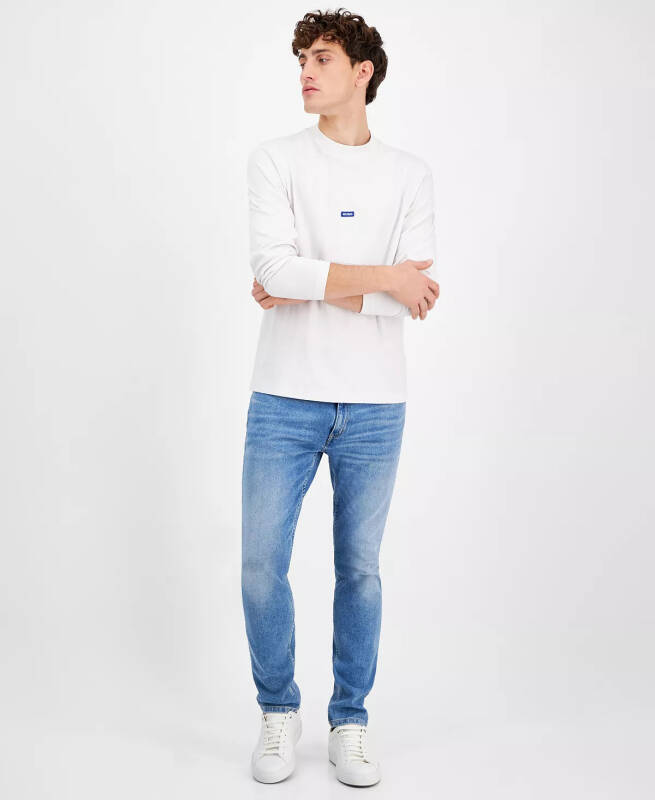Men's Nilongti Logo Sweatshirt-Open White - 2