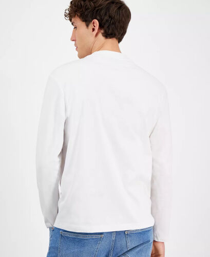 Men's Nilongti Logo Sweatshirt-Open White - 4