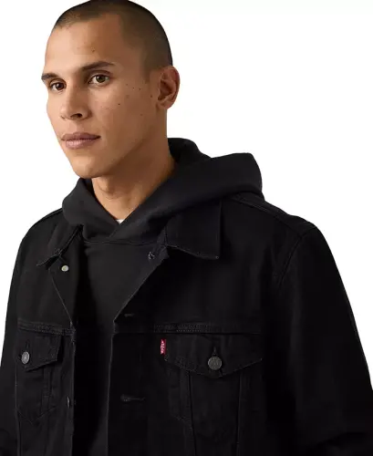 Men's Regular-Fit Stretch Denim Trucker Jacket - Thurs Night - LEVI'S (1)