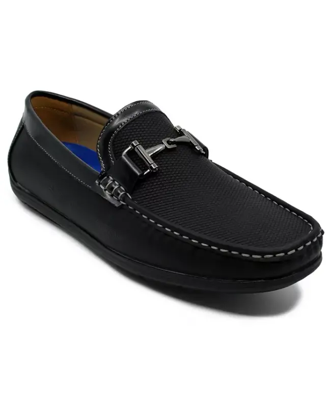 Men's Ogden Comfort Loafers-Black - AKADEMIKS