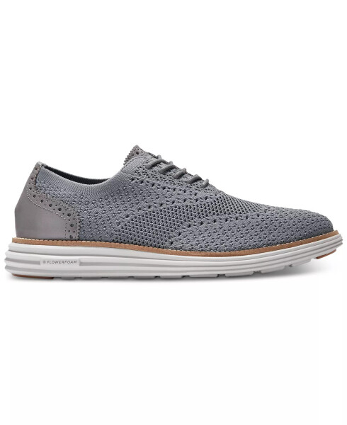 Erkek ØriginalGrand Remastered Stitchlite™ Bağcıklı Uçlu Oxford Sneaker Quiet Shade / Microchip - 2