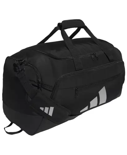 Men's Medium Defender Logo Duffel Bag - Black/Silver 