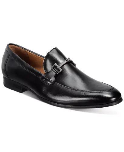 Men's Otis Bit Loafers, Created for Modazone-Black 