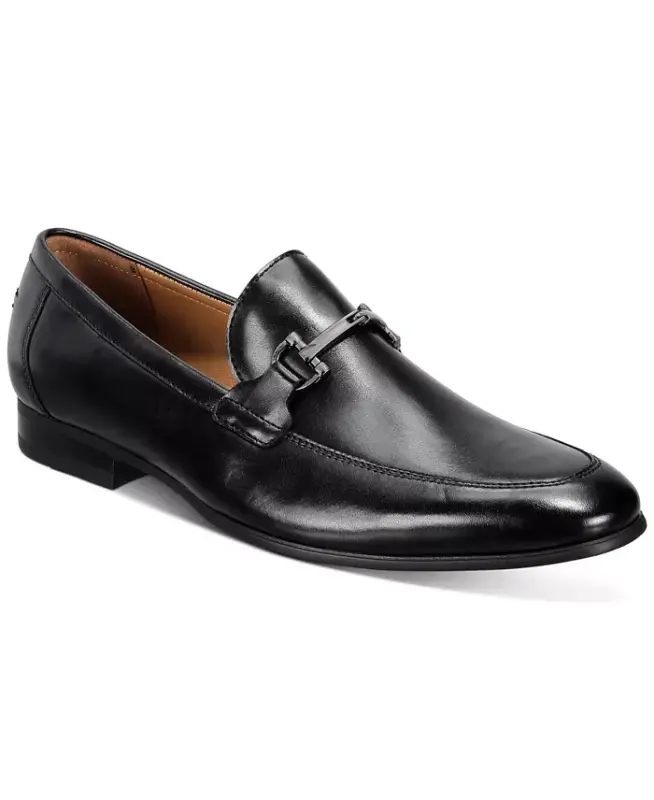 Men's Otis Bit Loafers, Created for Modazone - Black - 1