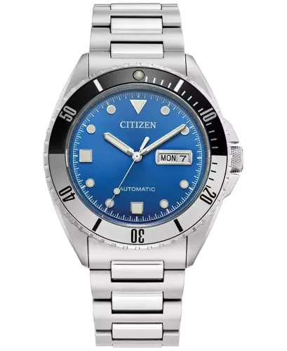 Men's Automatic Sport Luxury Stainless Steel Bracelet Watch 42mm-Silver-tone - 1