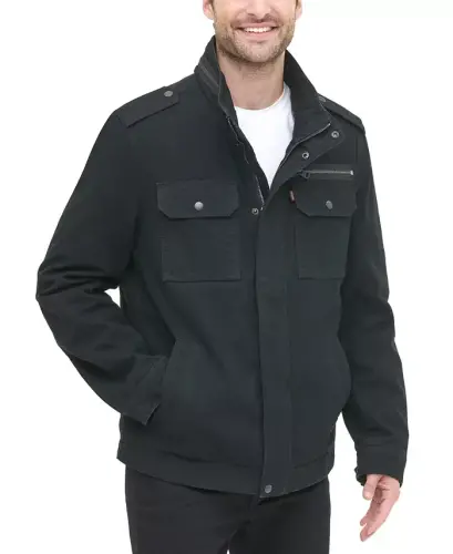 Men's Field Jacket - Black - 2