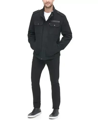 Men's Field Jacket - Black - 3