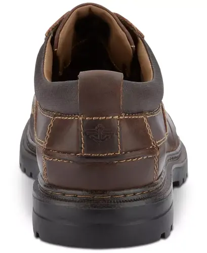 Men's Overton Moc-Toe Leather Oxfords - 5