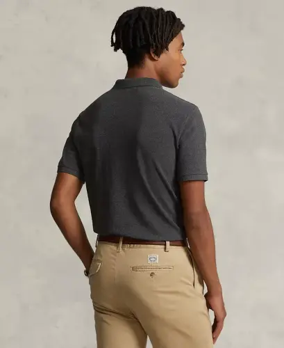 Men's Custom Slim Fit Mesh Polo - 4