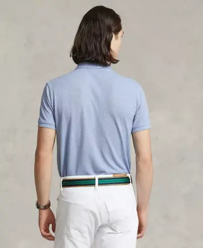 Men's Custom Slim Fit Mesh Polo - 4