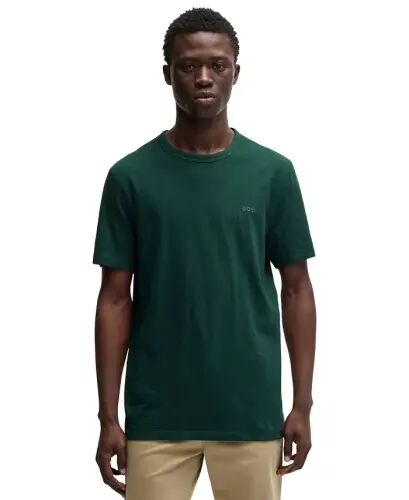 Erkek Pamuklu Jüsey Normal Kesim T-Shirt - Açık Yeşil 